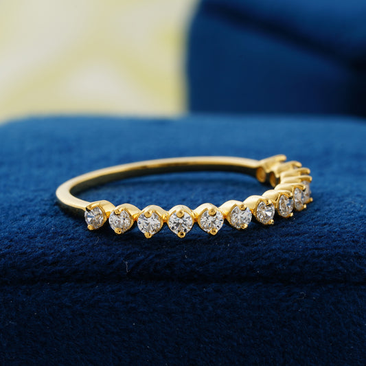 Heart-Style Lab Grown Diamond Wedding Band