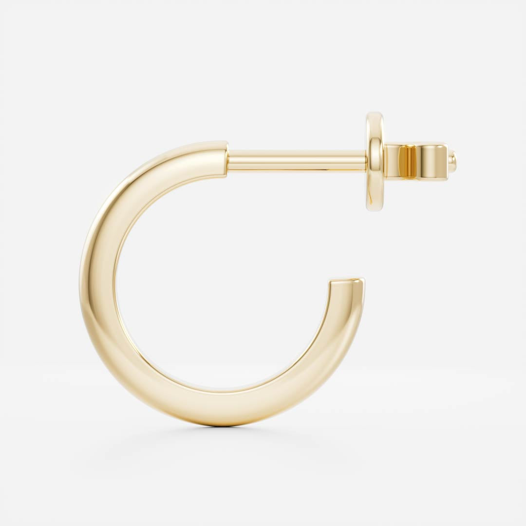 The Hera Classic Gold Hoop Earrings