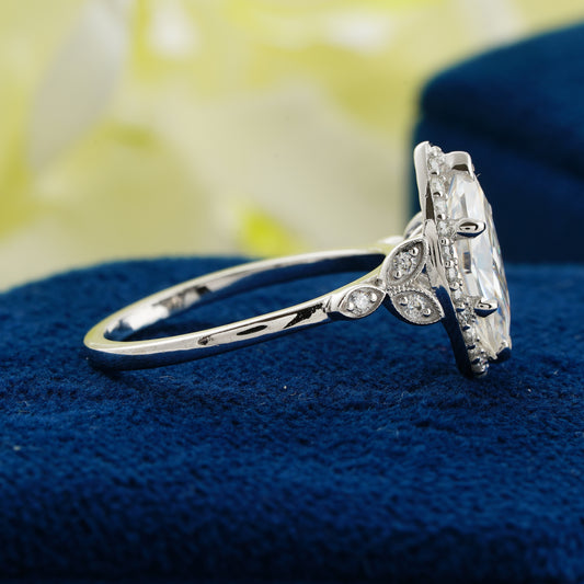 Marquise Blossom Diamond Ring – A Promise of Forever Love