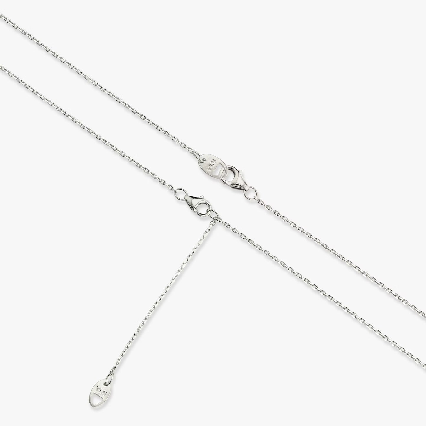 The Duet Round & Pear Lab-Grown Diamond Drop Pendant