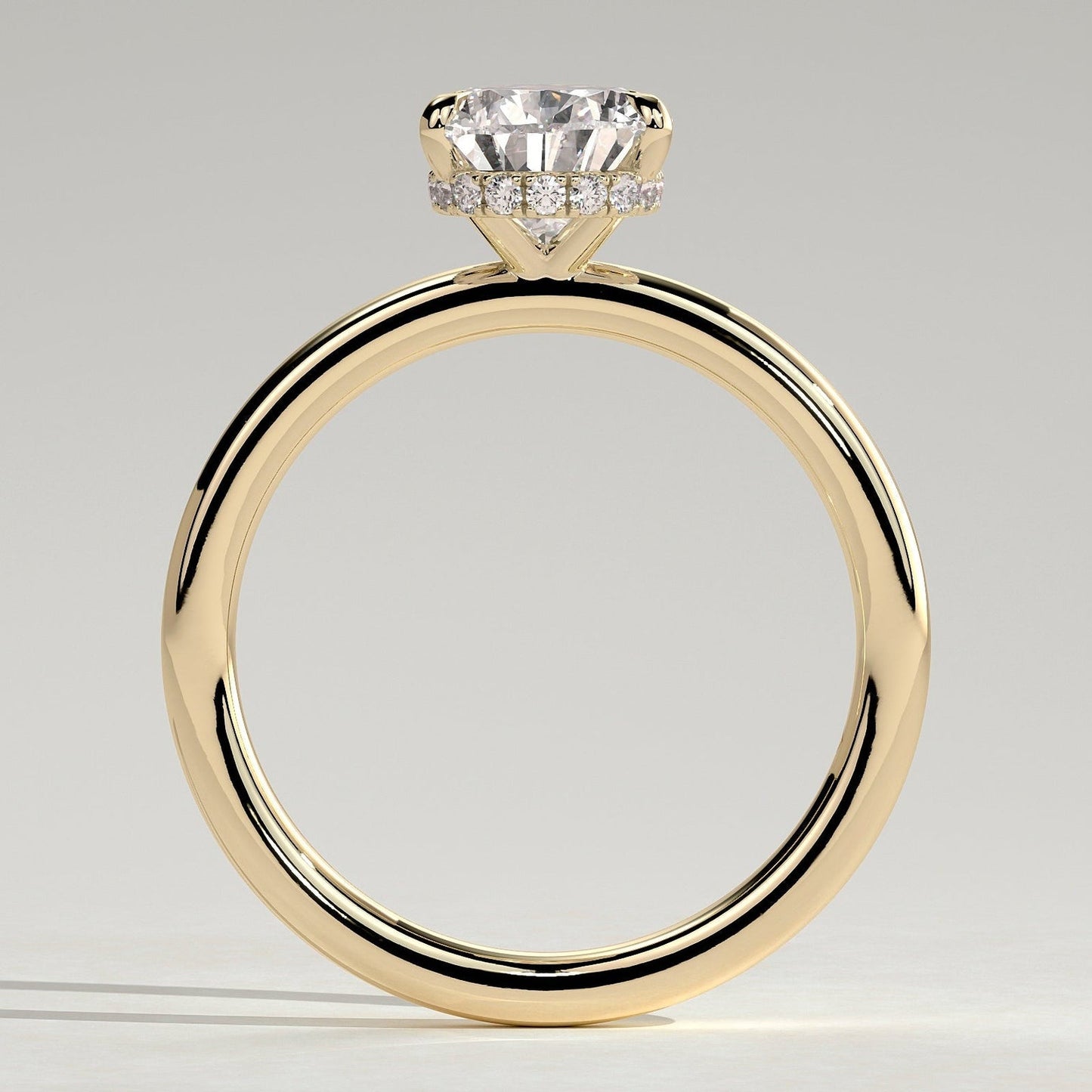 Pear Lab-Grown Diamond Classic Solitaire Engagement Ring