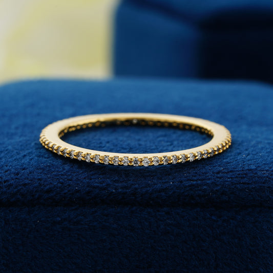 Dainty Full Eternity Lab Grown Diamond Band
