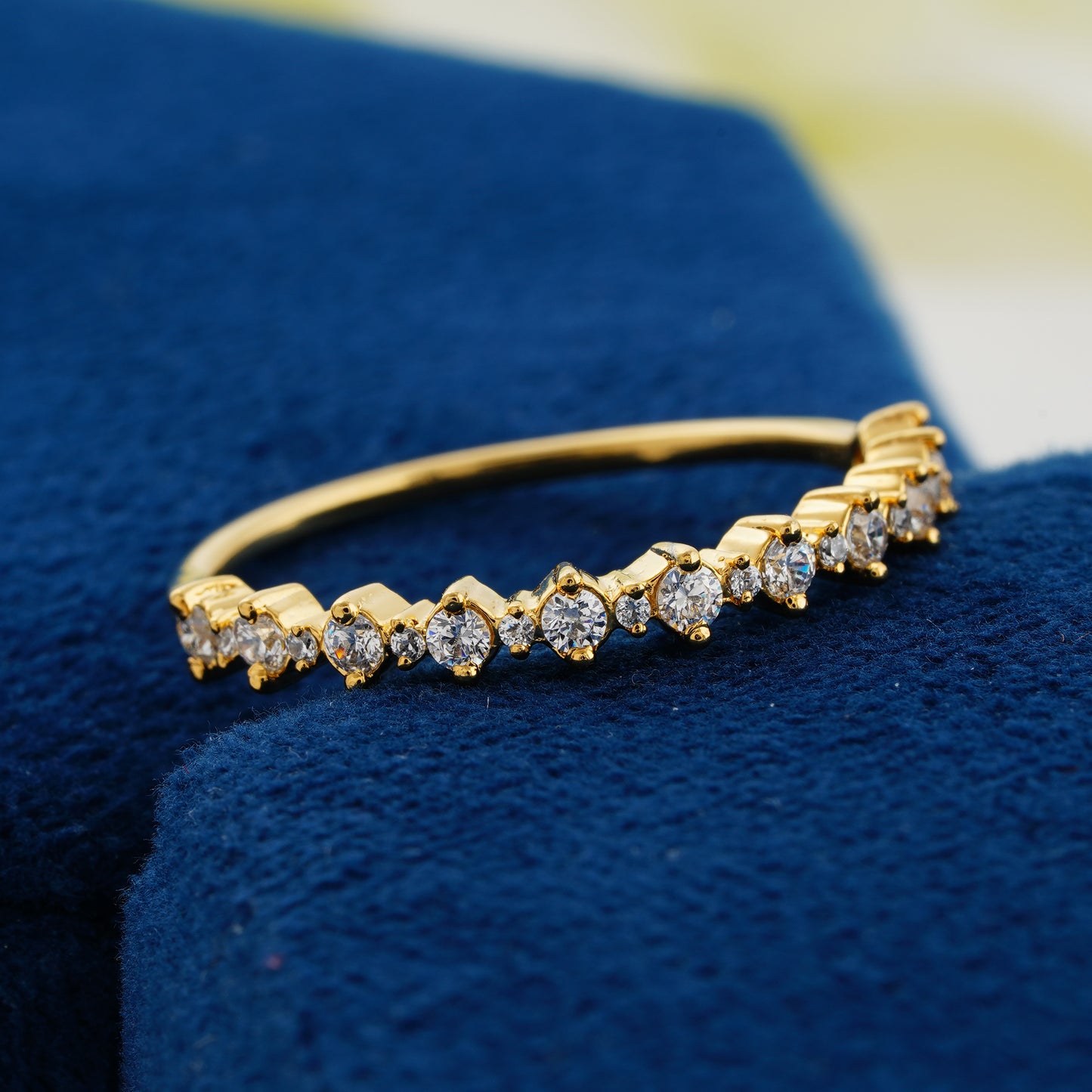 Half Eternity Lab Grown Diamond Wedding Band