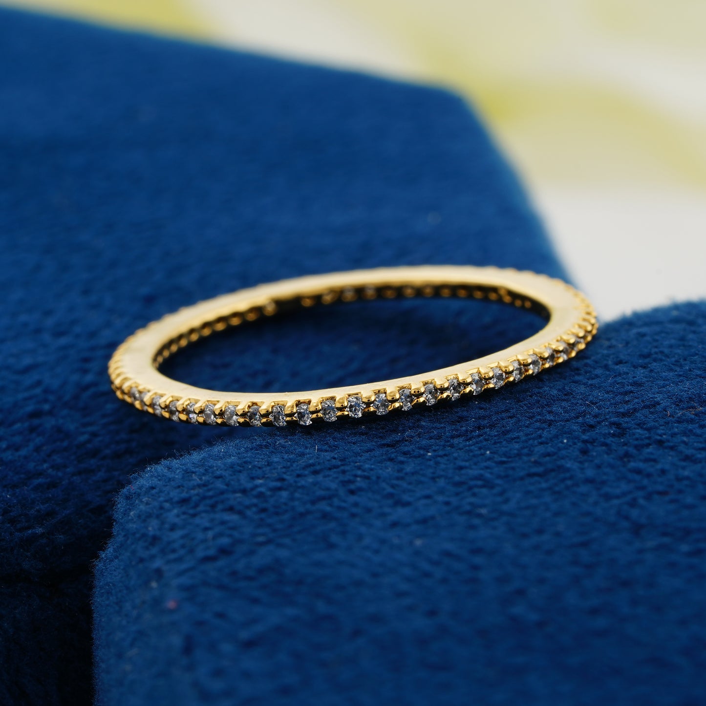 Dainty Full Eternity Lab Grown Diamond Band