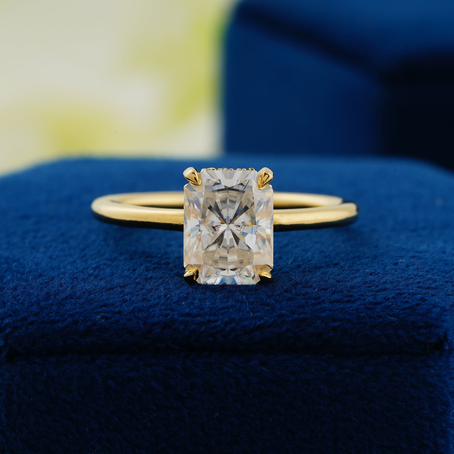 2.3 Carat Emerald Cut Diamond Ring – Elegant Engagement Ring