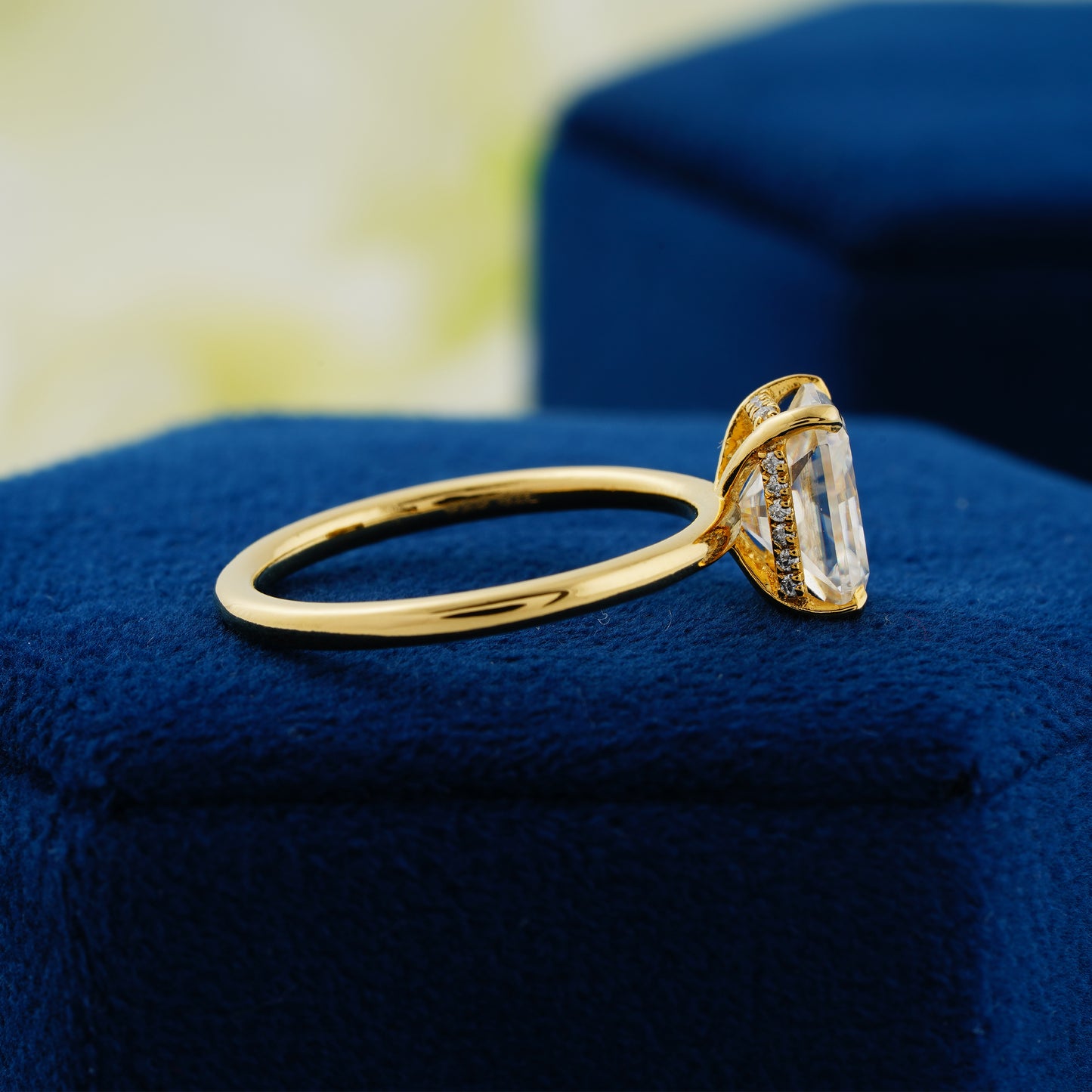 2.3 Carat Emerald Cut Diamond Ring – Elegant Engagement Ring