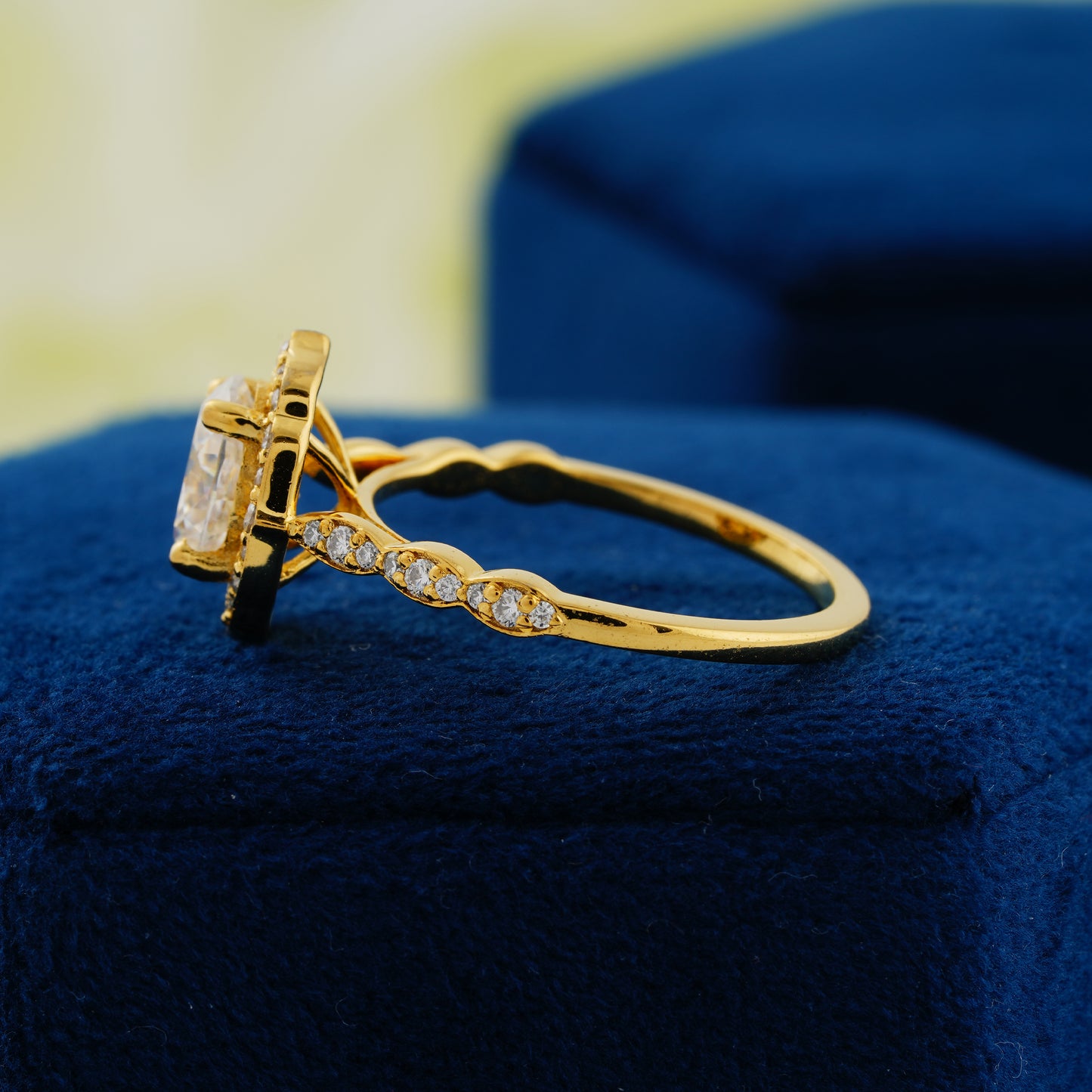 1.31 CT Oval Cut Lab Grown Diamond Engagement Ring – Eternal Grace