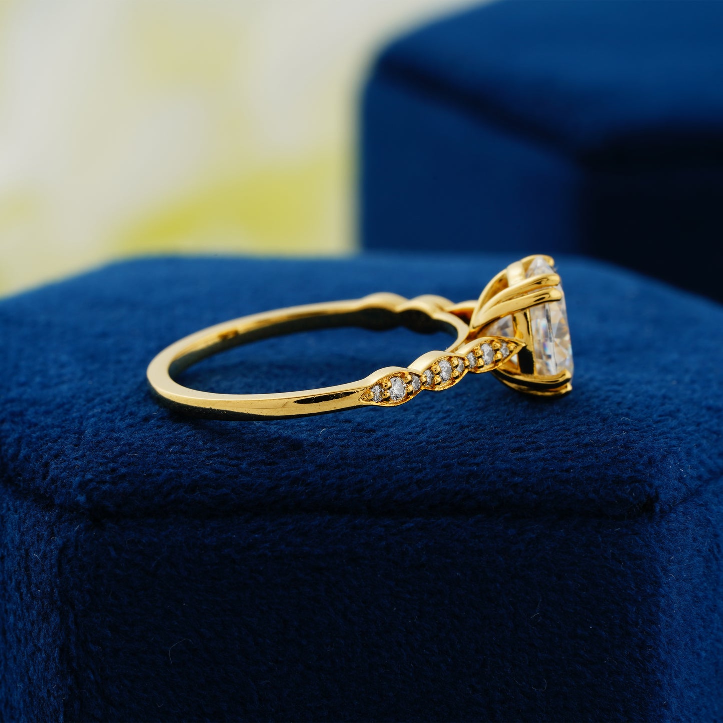 1.91 CT Oval Cut Lab Grown Diamond Ring – A Promise of Forever Sparkle