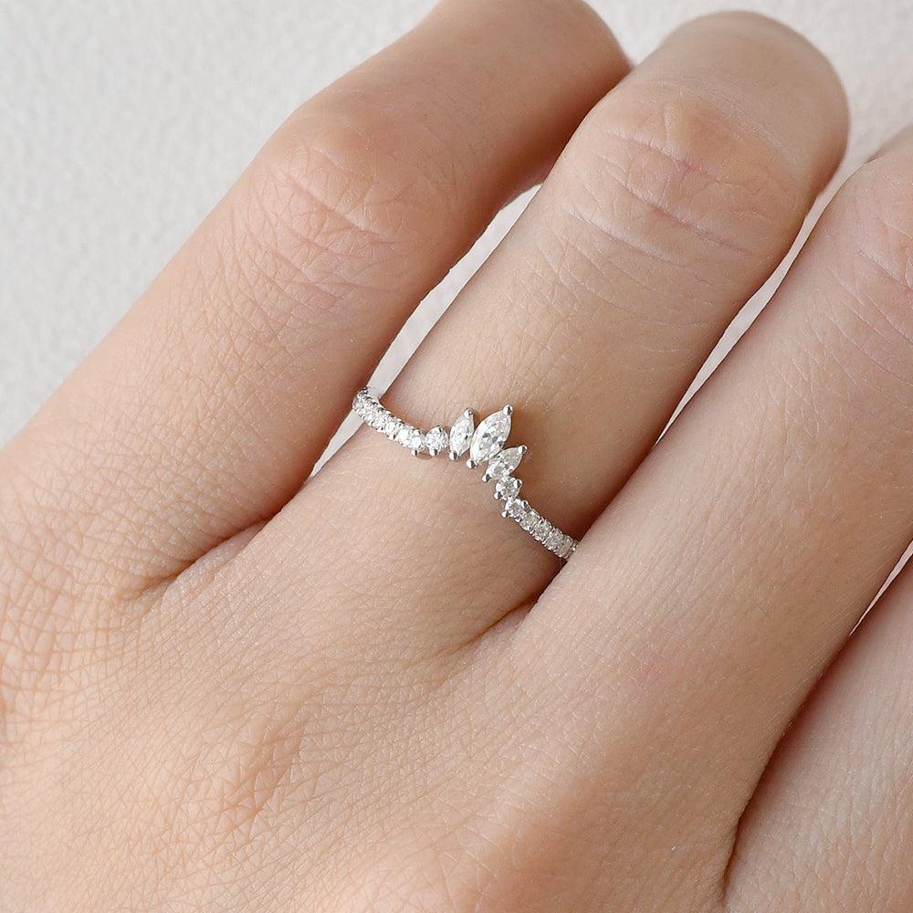 Celestia Kite Cut Lab Grown Diamond Bridal Set