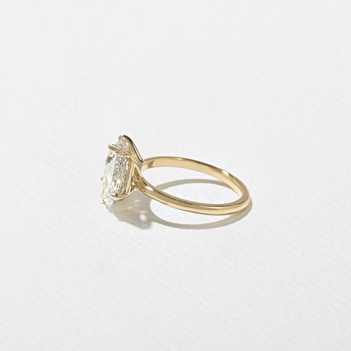 Pear & Princess Cut Lab Grown Diamond Toi et Moi Engagement Ring
