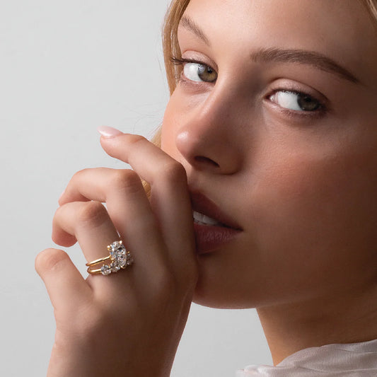 Oval Lab-Grown Diamond Solitaire Engagement Ring