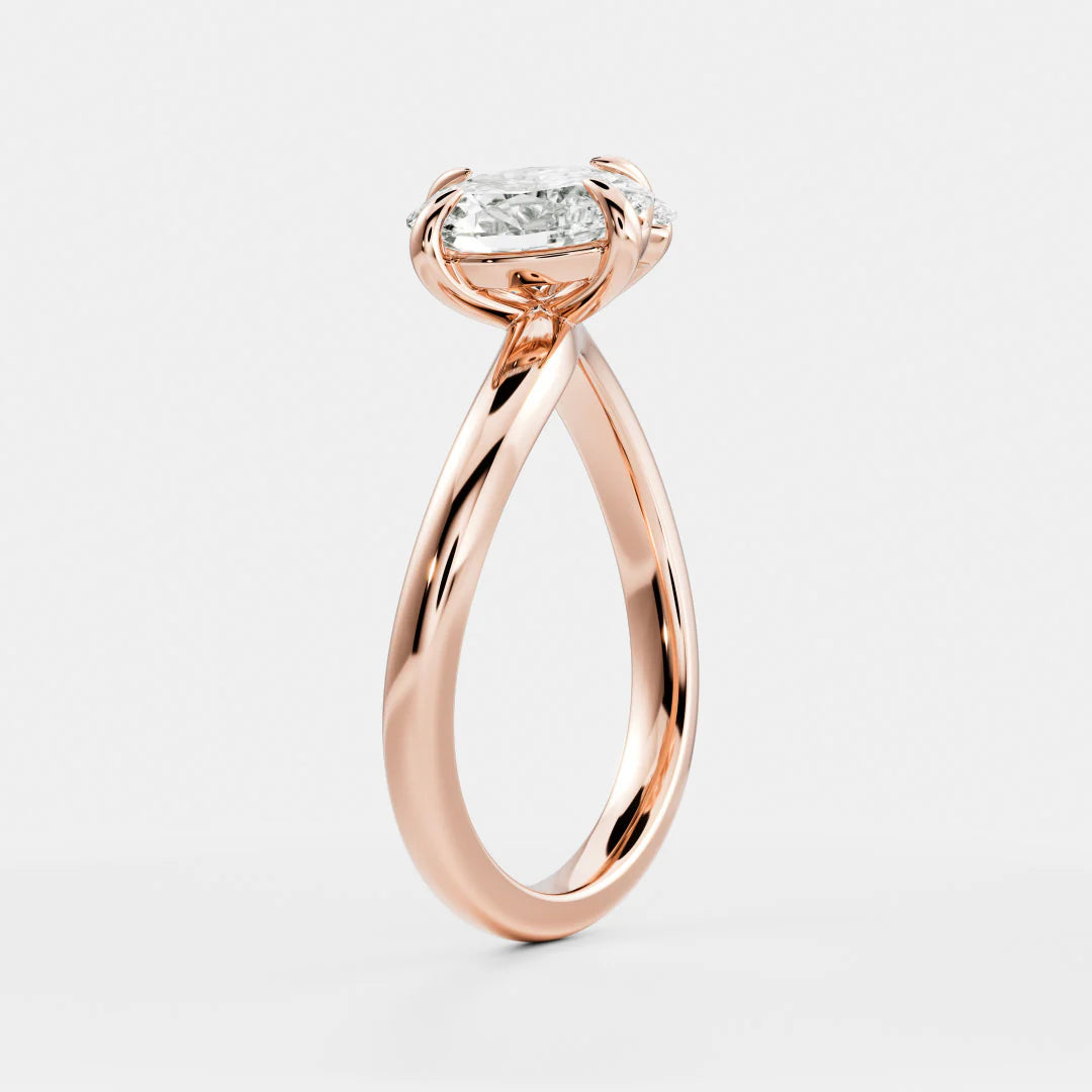 Oval & Marquise Lab-Grown Diamond Toi et Moi Engagement Ring