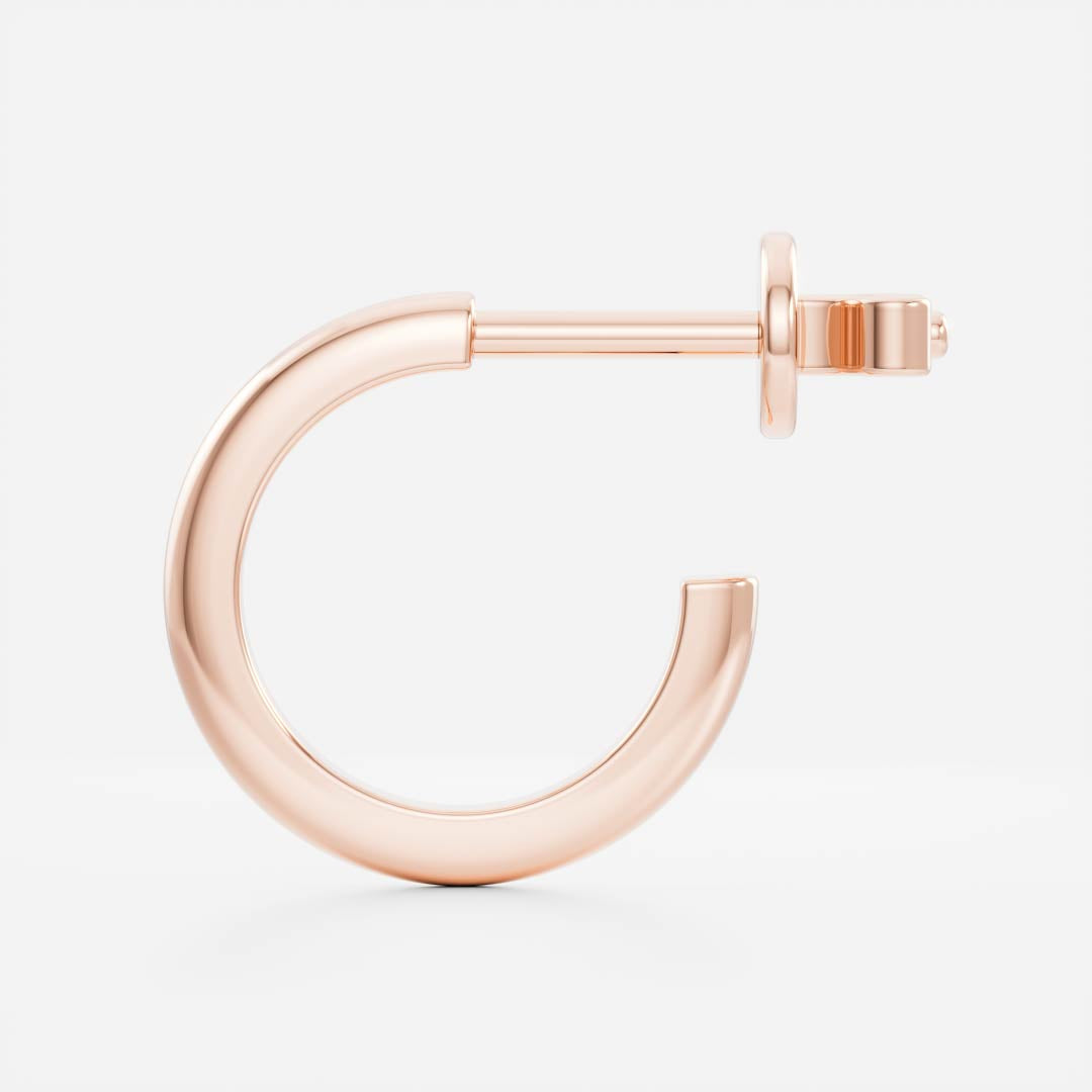 The Hera Classic Gold Hoop Earrings