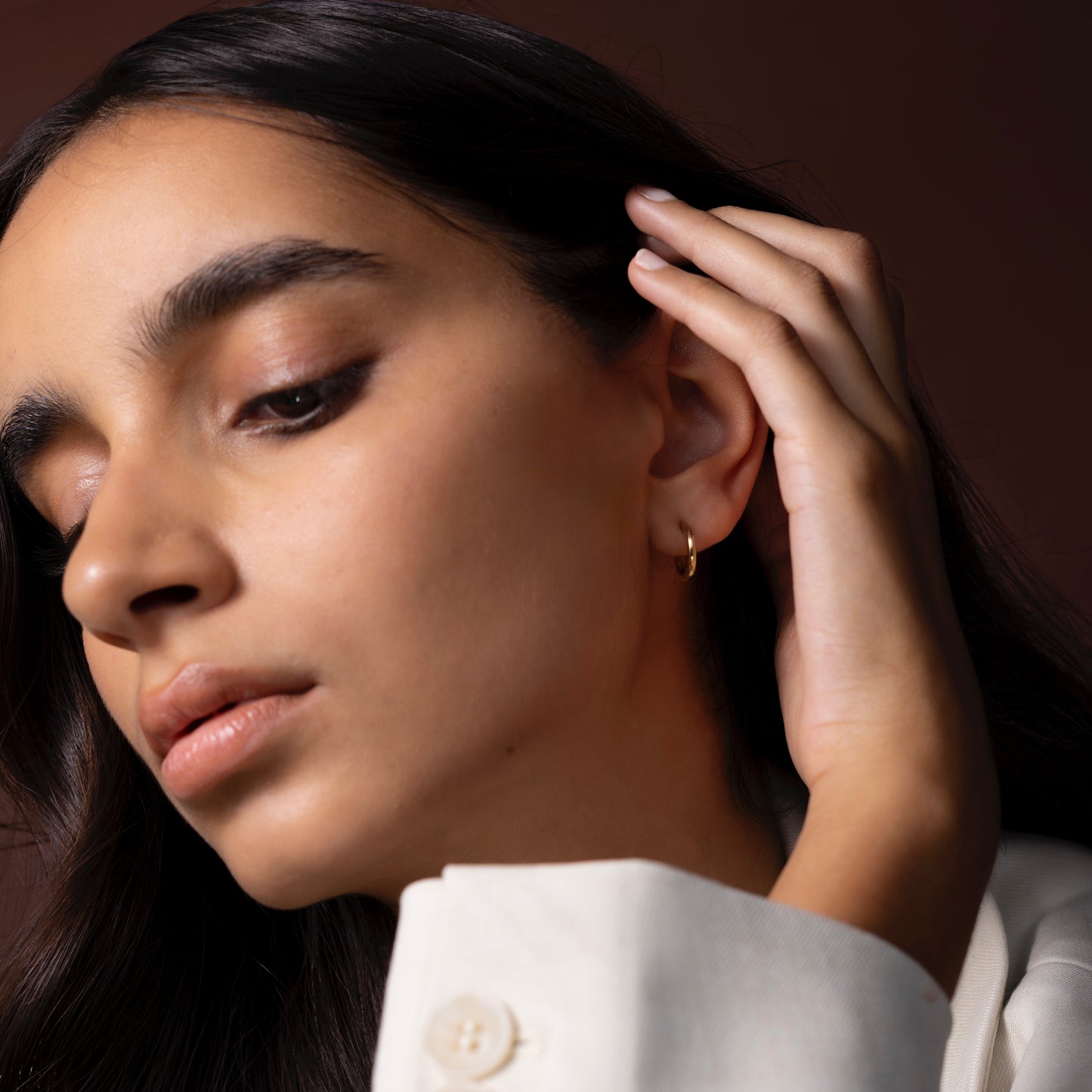 The Hera Classic Gold Hoop Earrings
