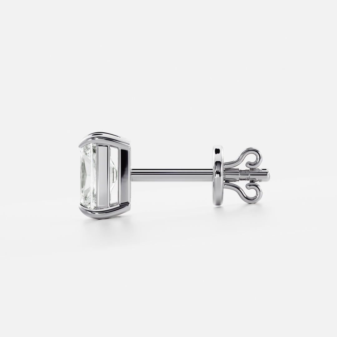 The Freya Radiant Cut Lab-Grown Diamond Studs