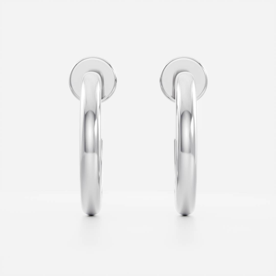 The Hera Classic Gold Hoop Earrings