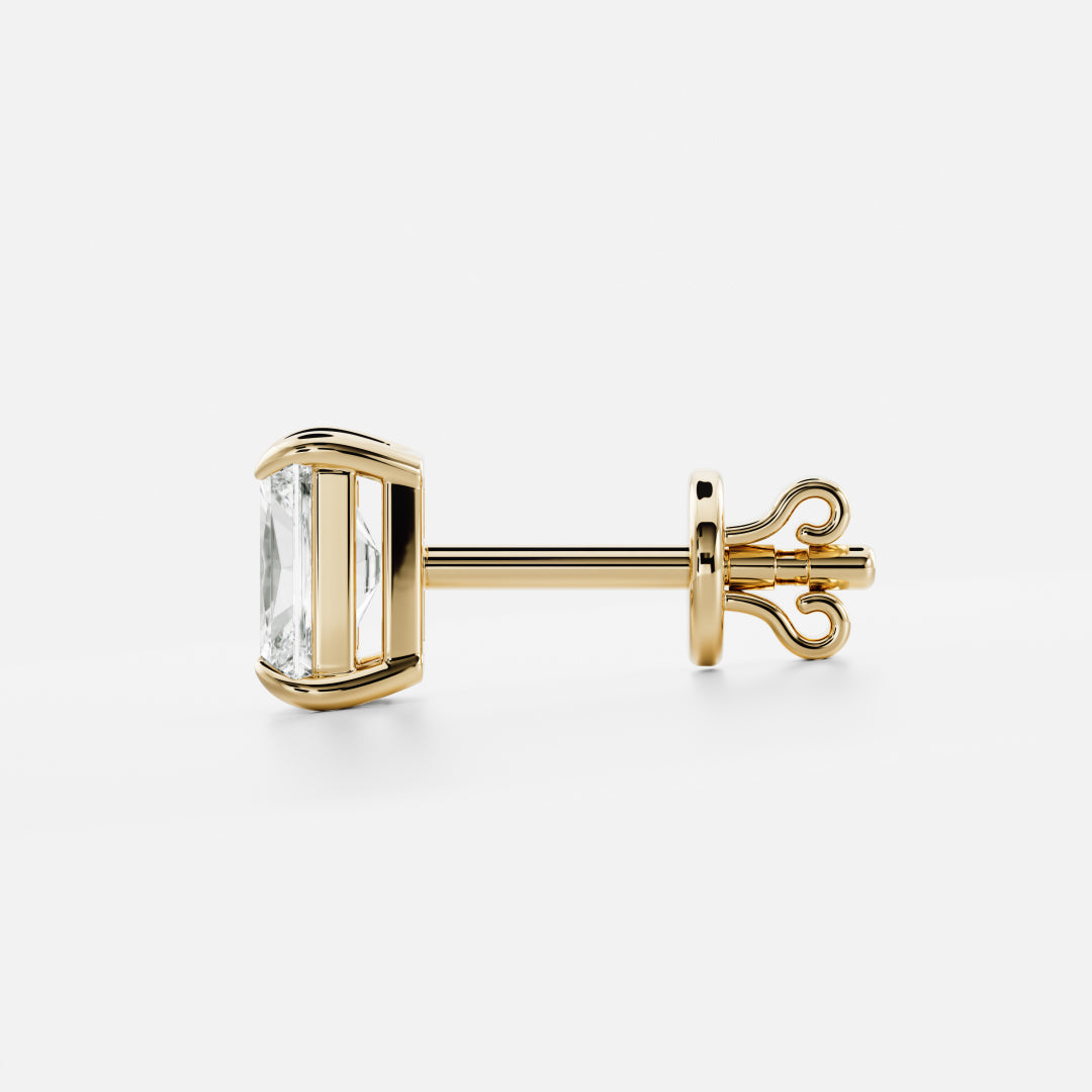 The Freya Radiant Cut Lab-Grown Diamond Studs